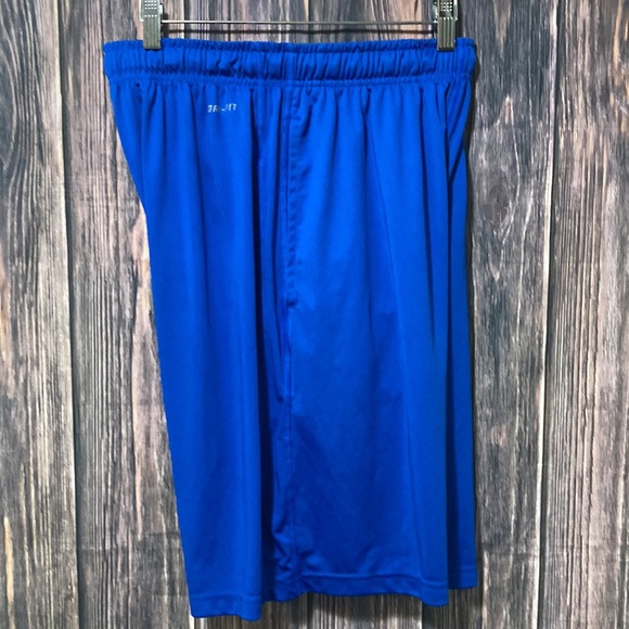 Nike Dri-Fit Training Basketball Casual Royal Blue Shorts - Men’s Size Medium - Picture 5 of 5